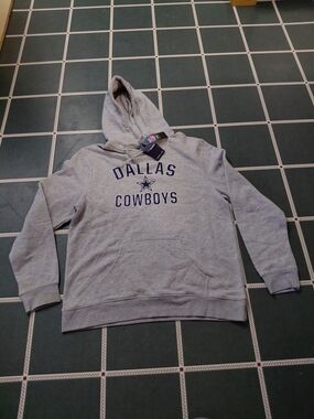 Fanatics Dallas Cowboys Gray Crewneck Hoodie